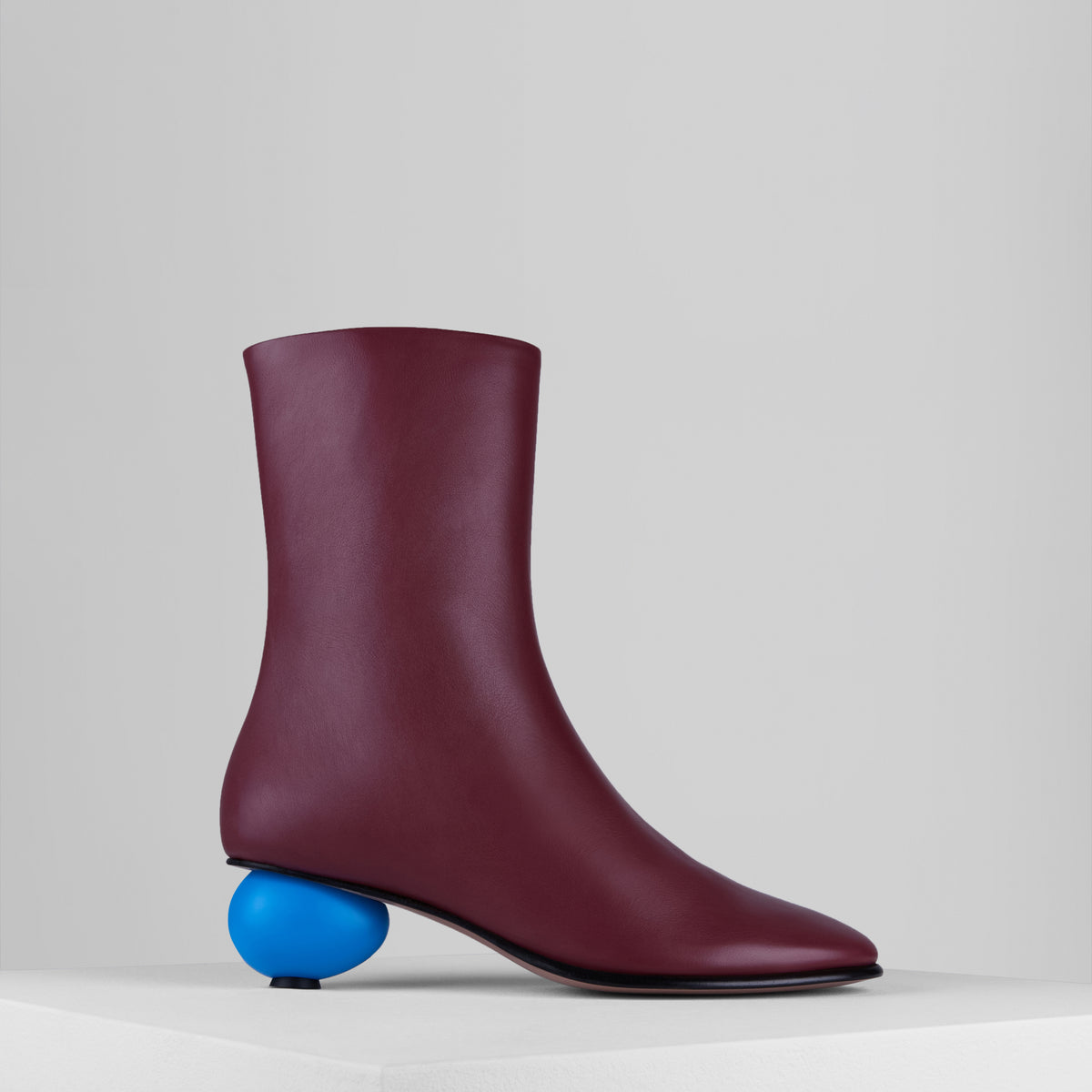 Load image into Gallery viewer, Egg Boots in Vino Turchese