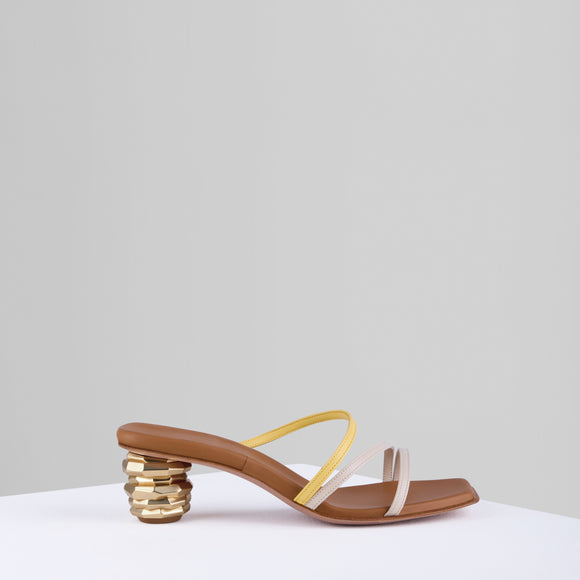 Gemma Sandals in Sole Cera