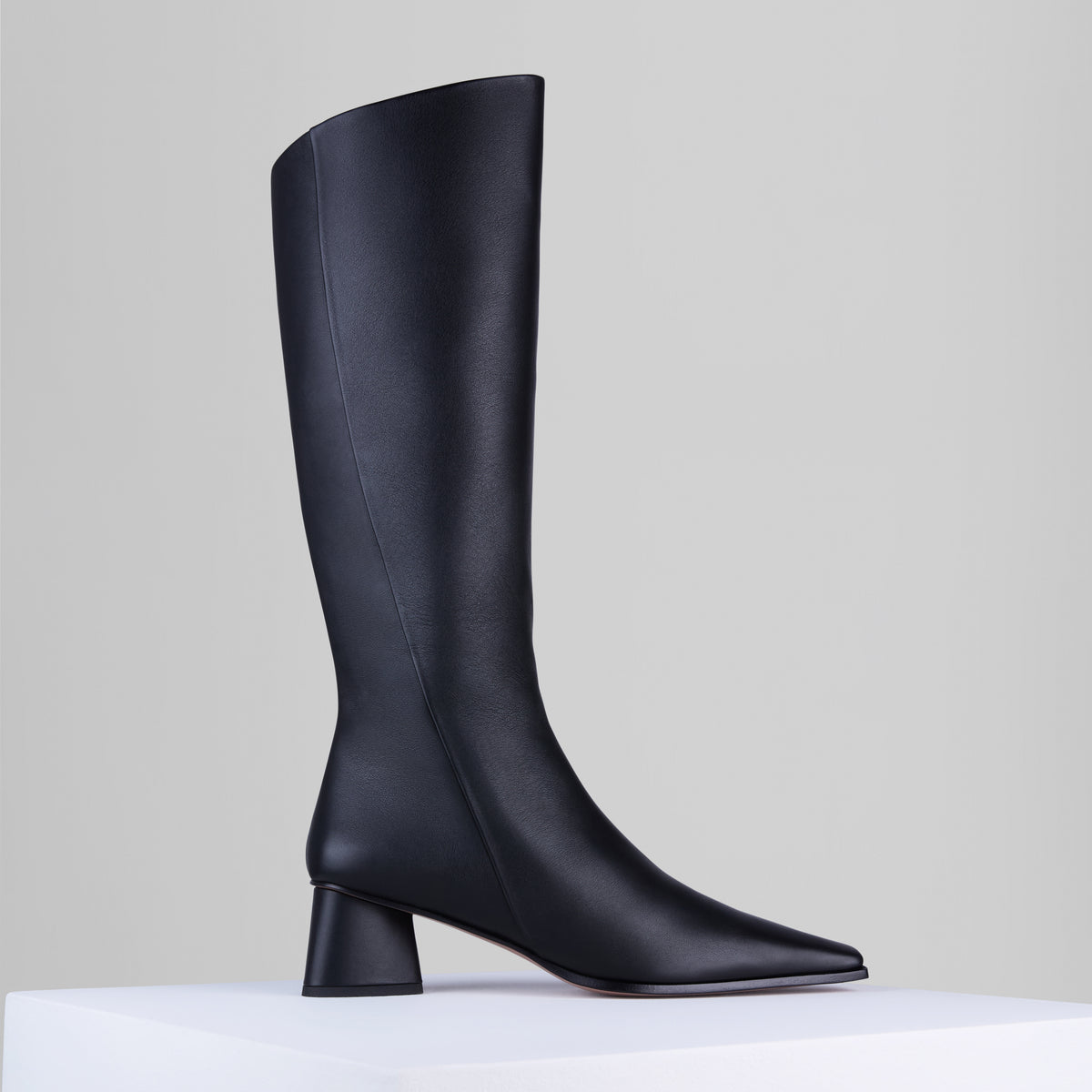 Carica l&#39;immagine nel visualizzatore di Gallery, City Tall Boots Nero