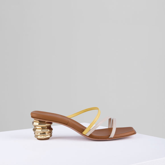 Gemma Sandals in Sole & Cera