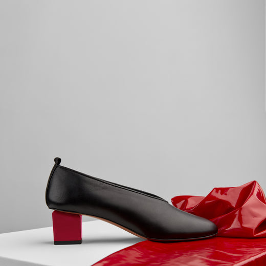 Mildred Classic in Nero Rosso